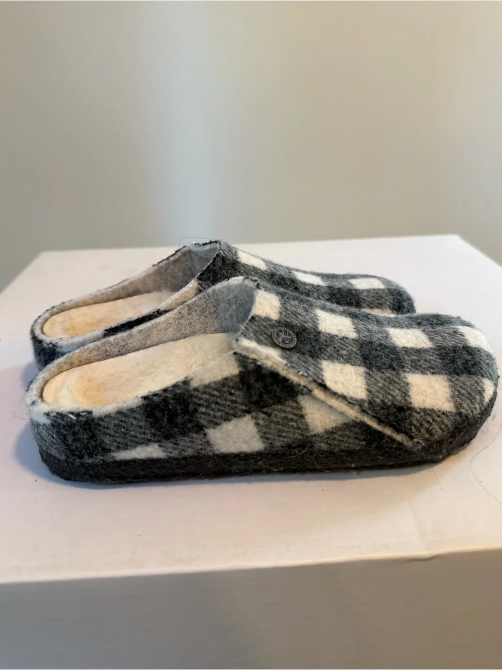 Birkenstock Zermatt Rivet Felt Slip-On Size: 30 New #Lux-K-SH